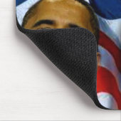 Präsident Barack Obama, Visionen & Träume_ Mousepad (Ecke)