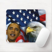 Präsident Barack Obama, Visionen & Träume_ Mousepad (Mit Mouse)