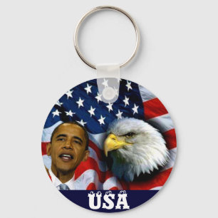 Präsident Barack Obama, Visionen & Träume_ Schlüsselanhänger