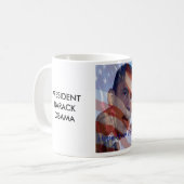 PRÄSIDENT BARACK OBAMA, YESWE DOSE! KAFFEETASSE (Vorderseite Links)