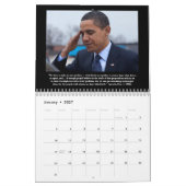 Präsident Barack Obama zitiert Kalender 2014 (Jan 2027)