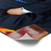 Präsident Barack Obama Zweite Amtszeit Offizielles Poster (Ecke)