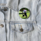 Präsident Barack und Bo Obama Button (Beispiel)