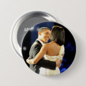 Präsident Barack und Michele Obama Button (Vorne & Hinten)