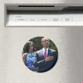 Präsident Barack und Michele Obama Magnet (In Situ (Geschirrspüler))