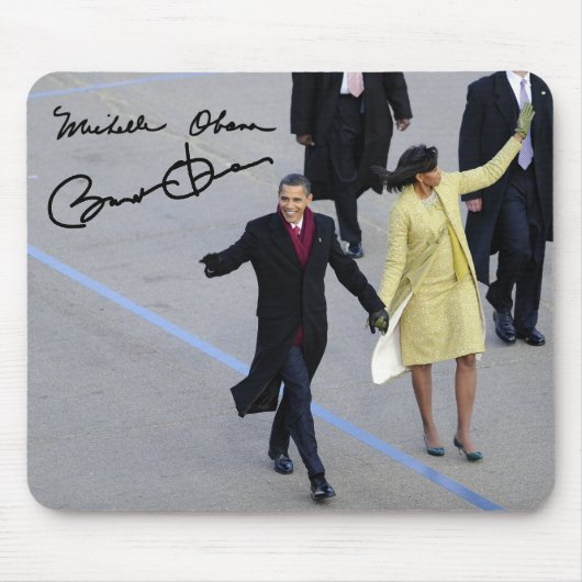 Präsident Barack und Michele Obama Mousepad (Vorne)