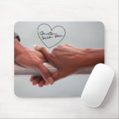 Präsident Barack und Michele Obamas Hände Mousepad (Mit Mouse)