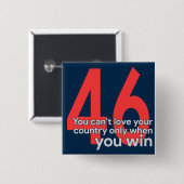 Präsident Biden am 6. Januar Button (Vorne & Hinten)