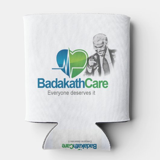 Präsident Biden - Badakathcare-Zitat Dosenkühler (Rückseite)