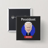 Präsident Biden Button (Vorne & Hinten)