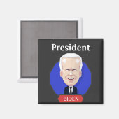 Präsident Biden Magnet (Vorderseite/Rückseite)