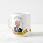 Präsident Biden und Vizepräsident Harris Kaffeetasse (Vorderseite Links)
