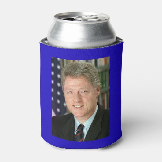 Präsident Bill Clinton Foto Dosenkühler (Kanne Vorderseite)
