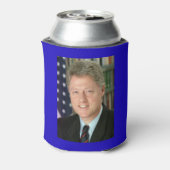 Präsident Bill Clinton Foto Dosenkühler (Kanne Rückseite)