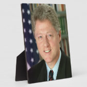 Präsident Bill Clinton Foto Fotoplatte (Seite)