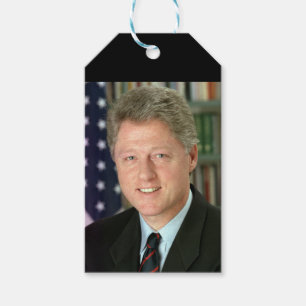 Präsident Bill Clinton Foto Geschenkanhänger