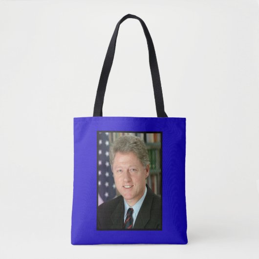 Präsident Bill Clinton Foto Tasche (Vorderseite)