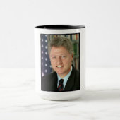 Präsident Bill Clinton Foto Tasse (Zentrum)