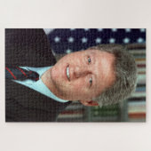 Präsident Bill Clinton Offical Portrait 20 x 30 Puzzle (Horizontal)