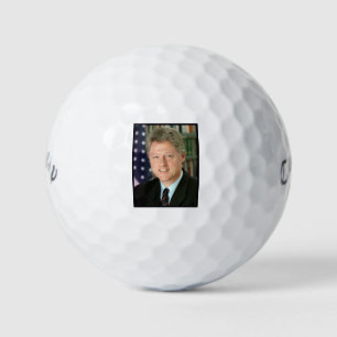 Präsident Bill Clinton Weißes Haus Foto Golfball