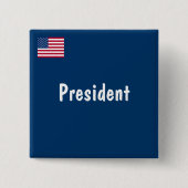 Präsident Button (Vorderseite)