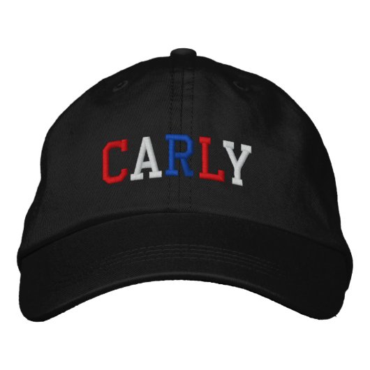 Präsident Carly Fiorina 2016 Red White Blue Bestickte Baseballkappe (Vorderseite)