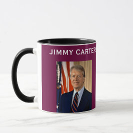Präsident Carter Portrait u. Tatsachen-Tasse Tasse