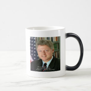 Präsident Clinton "Helping Other" Weisheitsgeschen Verwandlungstasse