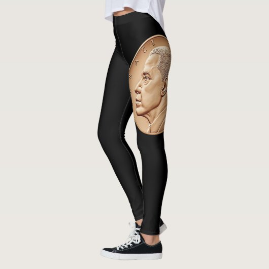Präsident Coin Barack Obamablack History Monat Leggings (Links)