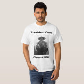 Präsident Cool/junger Präsident Obama T-Shirt (Vorne ganz)
