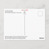 Präsident Coolidge und Tom Mix mit ihren Ehefrauen Postkarte (Rückseite)