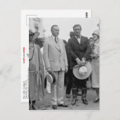 Präsident Coolidge und Tom Mix Postkarte (Vorne/Hinten)
