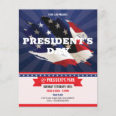 Präsident Day Flyer (Vorne)