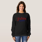 Präsident der amerikanischen Zukunft Sweatshirt (Vorne ganz)