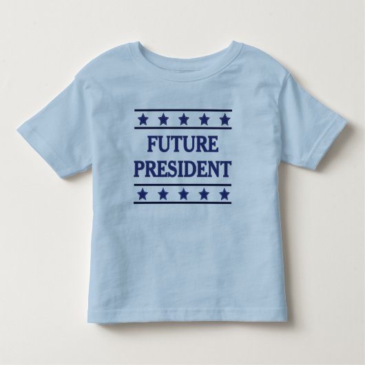 Präsident der Blue Future Kleinkind T-shirt (Vorderseite)