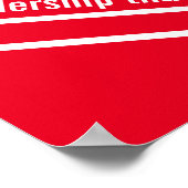 Präsident der Poster-Klasse, Studentenrat Poster (Ecke)