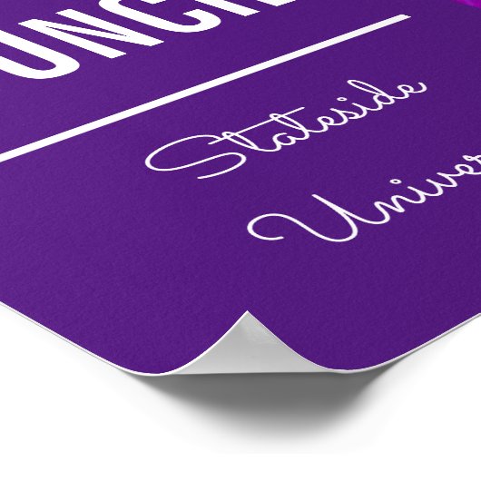 Präsident der Poster-Klasse, Studentenrat Poster (Ecke)