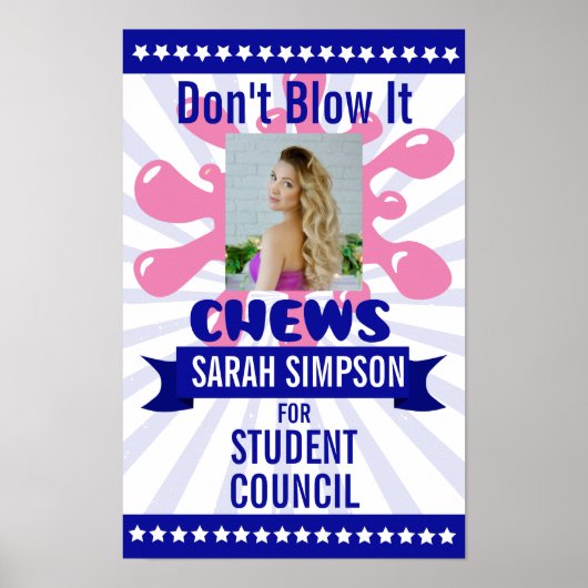 Präsident der Poster-Klasse, Studentenrat Poster (Vorne)