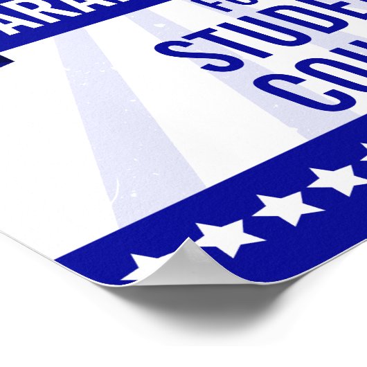 Präsident der Poster-Klasse, Studentenrat Poster (Ecke)