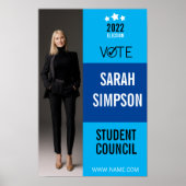 Präsident der Poster-Klasse, Studentenrat Poster (Vorne)