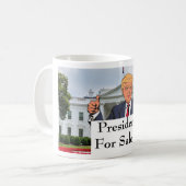 Präsident der Tasse für den Verkauf (Vorderseite Links)