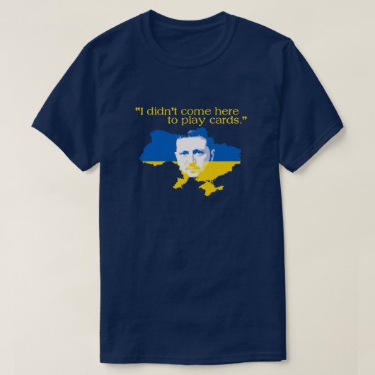 Präsident der Ukraine T-Shirt (Design vorne)