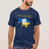 Präsident der Ukraine T-Shirt (Vorderseite)