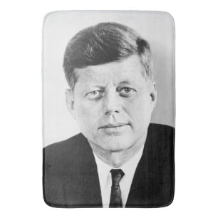 Präsident der Vereinigten Staaten John Kennedy Prä Badematte