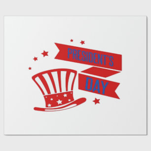Präsident der Vereinigten Staaten Tag Classic Geschenkpapier