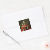 Präsident des Parlaments Quadratischer Aufkleber (Umschlag)