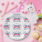 Präsident des Trumpf-45. Pappteller (Party)