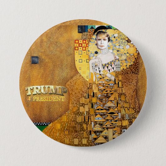 Präsident des Trumpf-4 Button (Vorderseite)