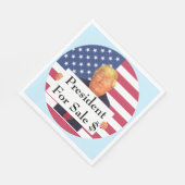 Präsident des Verkaufspapiers Napkin Serviette (Ecke)