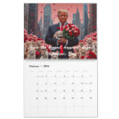 Präsident Donald J. Trump 12-Monats-Kalender Kalender (Feb 2026)